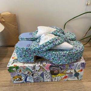 Jeffrey Campbell Platform Flip Flop Sandals